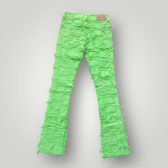 NWT VALABASAS Men's Green Jeans sz 28 - Picture 2 of 6